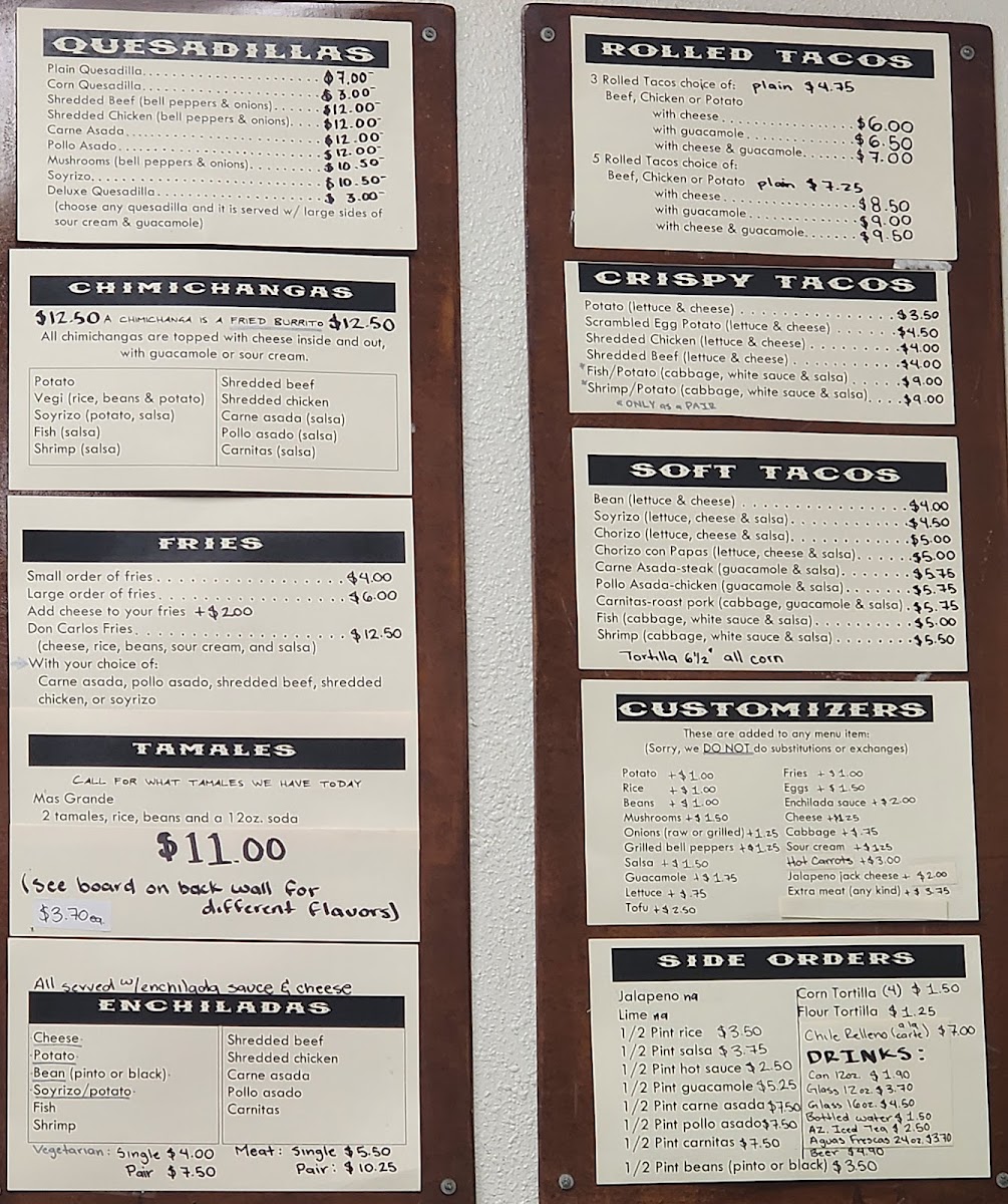 Don Carlos Taco Shop։ Menu - Image 4